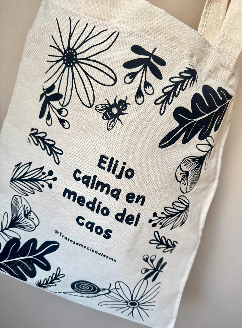 Tote bag con frase