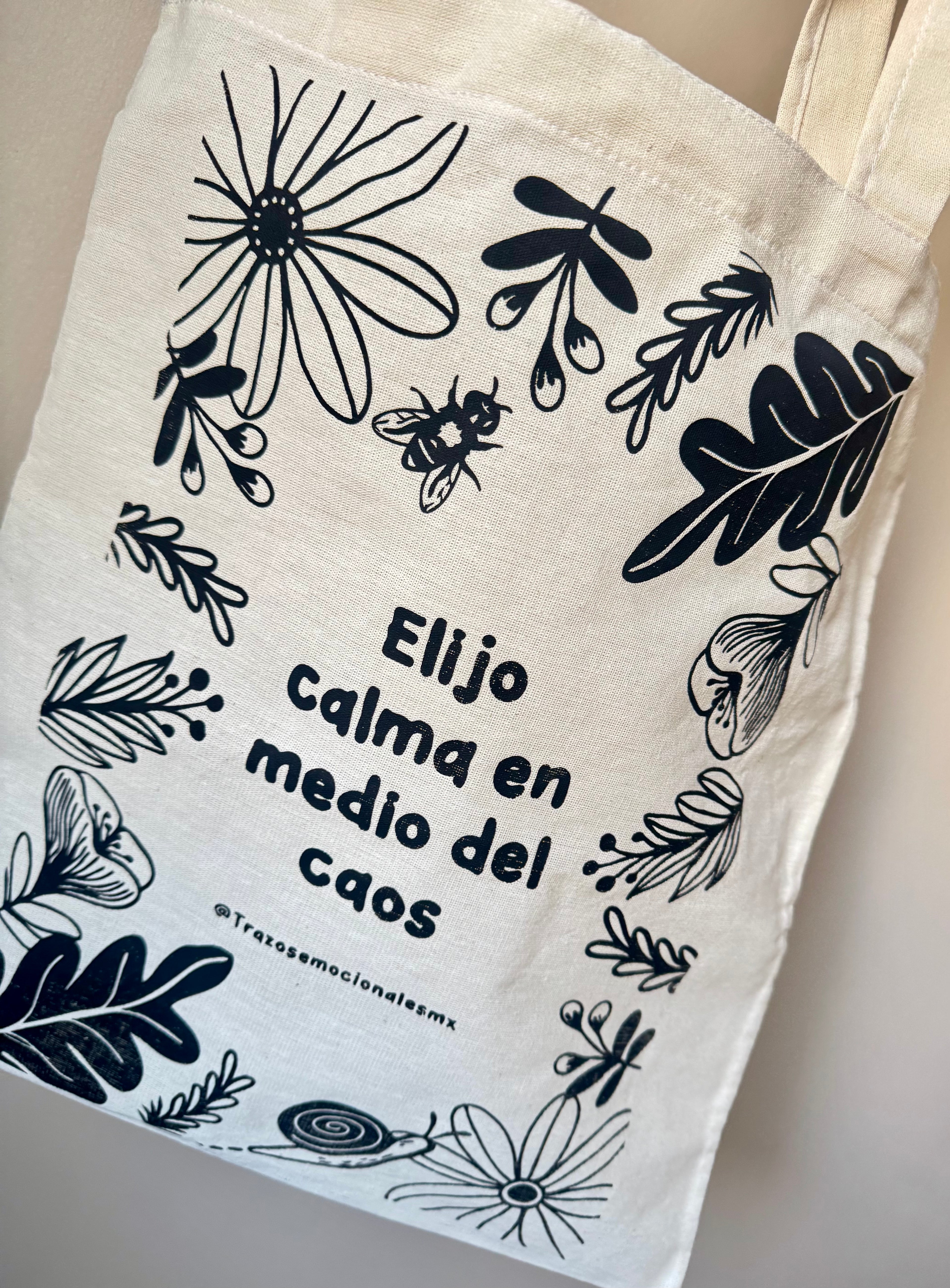 Tote bag con frase